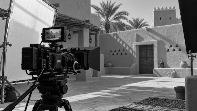 تجهيز موقع التصوير